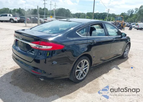 2017 Ford Fusion Hybrid Se из США, поврежденный, VIN 3FA6P0LU9HR254568